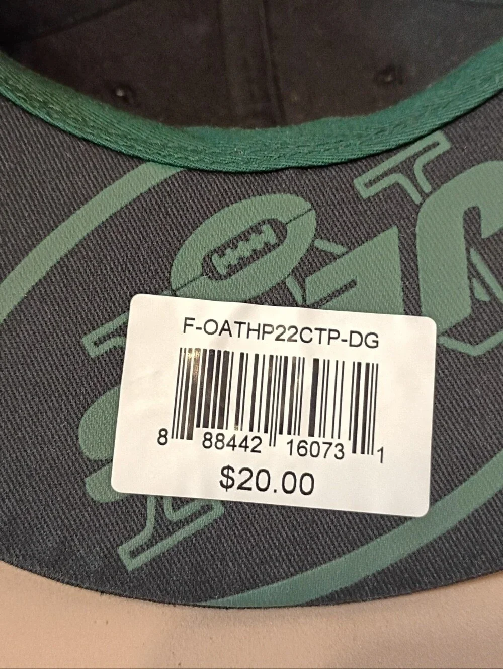 NWT '47 Brand New York Jets NFL Youth Snapback Hat Green/Black